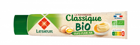 Maionese clássica em bisnaga orgânica 175g - LESIEUR