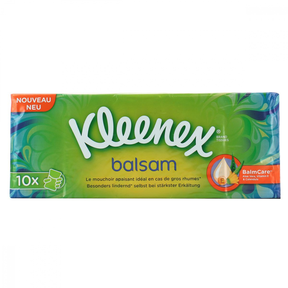 Balsam handkerchiefs x10 - KLEENEX