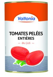 Ganze geschälte Tomate mit Saft 2,7 kg - VALTONIA