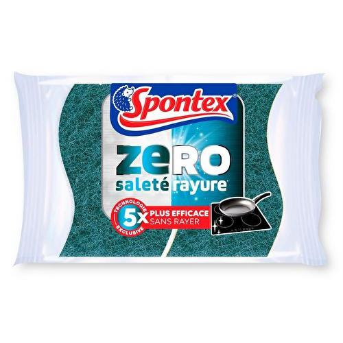 Eponge zero saleté et rayure plus efficase x2 - SPONTEX