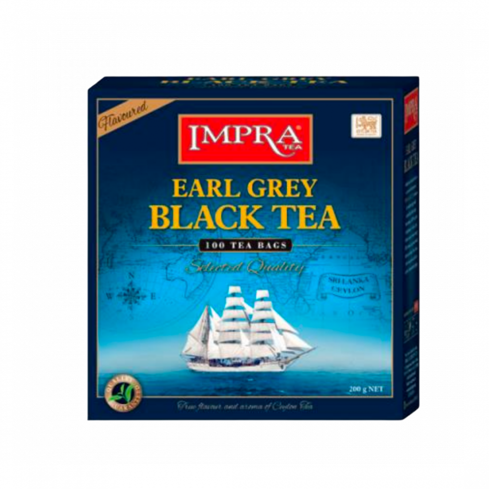 Impra  Black Tea Flavoured "earl Grey " 2g X 25+5 X 20