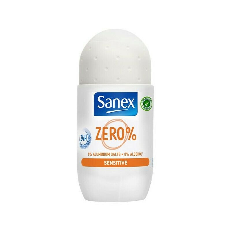 Deodorant Roll On Zéro % Sensible 50 Ml - SANEX
