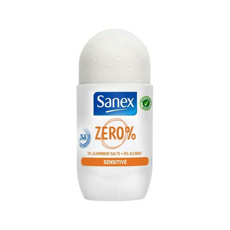 Desodorante Roll On Zéro % Sensible 50 Ml - SANEX