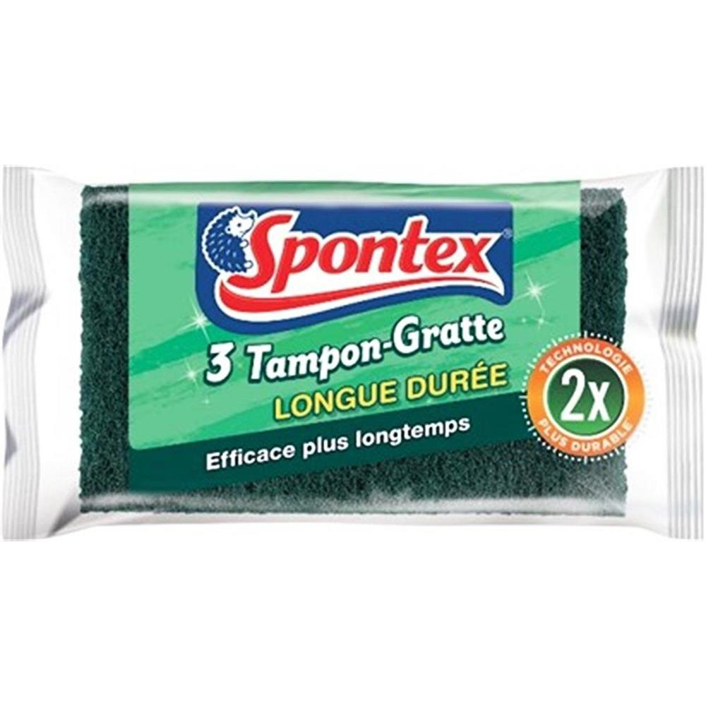 Almohadilla para raspar de larga duración x2 - SPONTEX