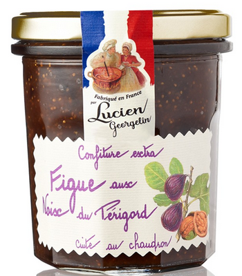 Confiture Extra De Figue Rouge Aux Noix Du Périgord - LUCIEN GEORGELIN