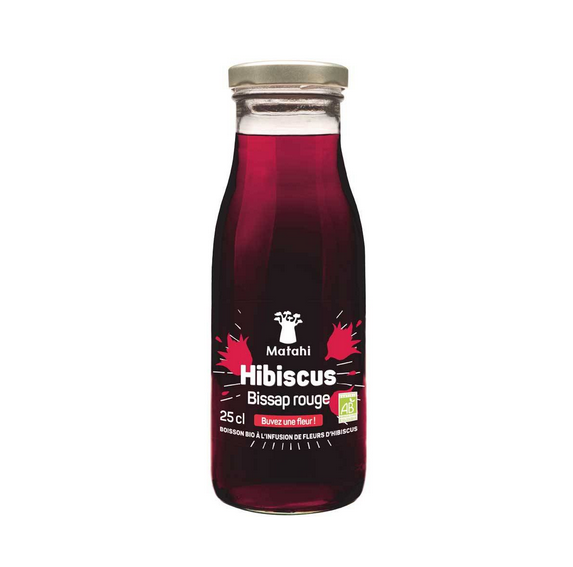 Boisson Bio  Superfruit Baobab Hibiscus(6x75cl) - Matahi