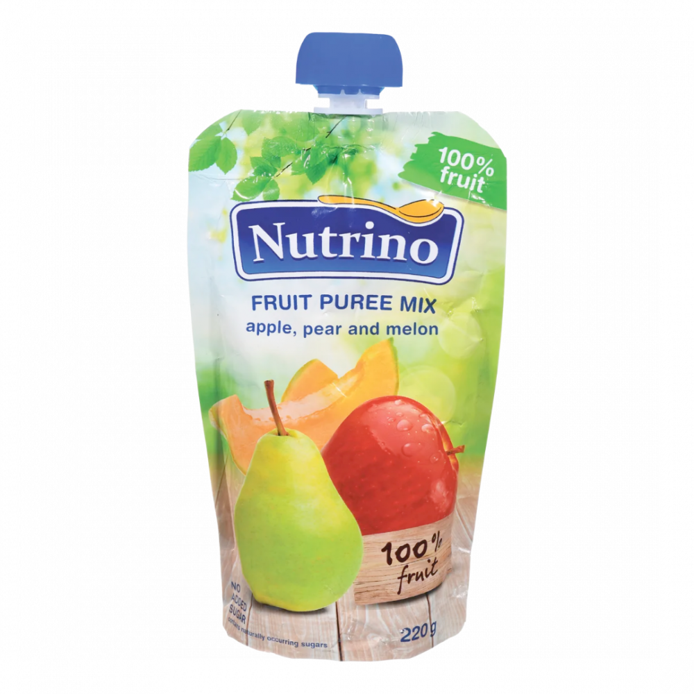 Nutrino Fruit Puree Mix - Apple, Pear And Melon