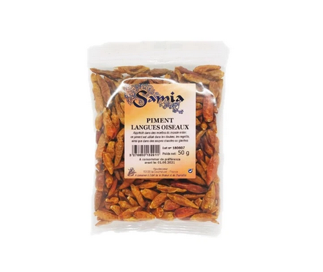 Bird's Tongue Pepper 50g - SAMIA