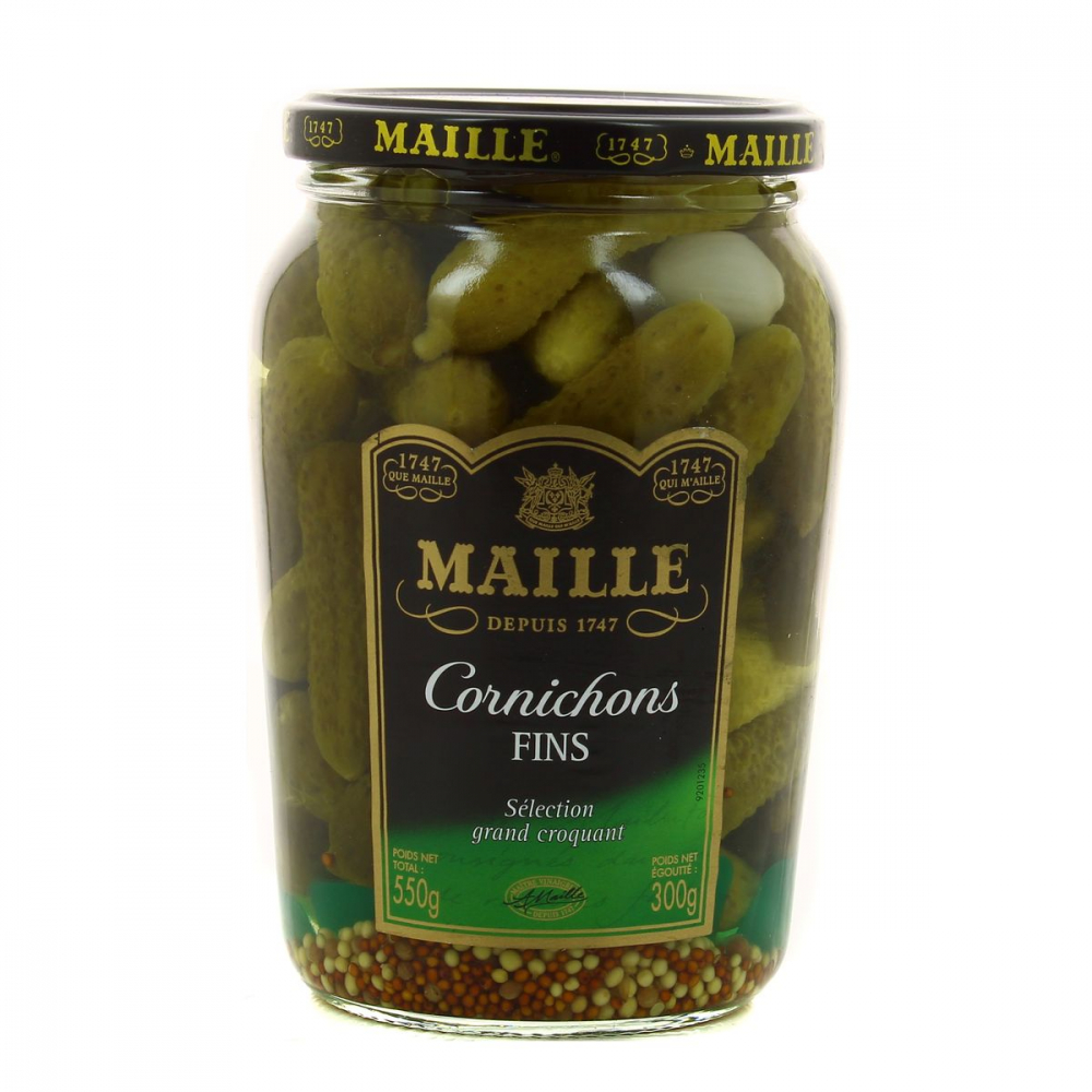 Grossiste Cornichons Fins 300g MAILLE