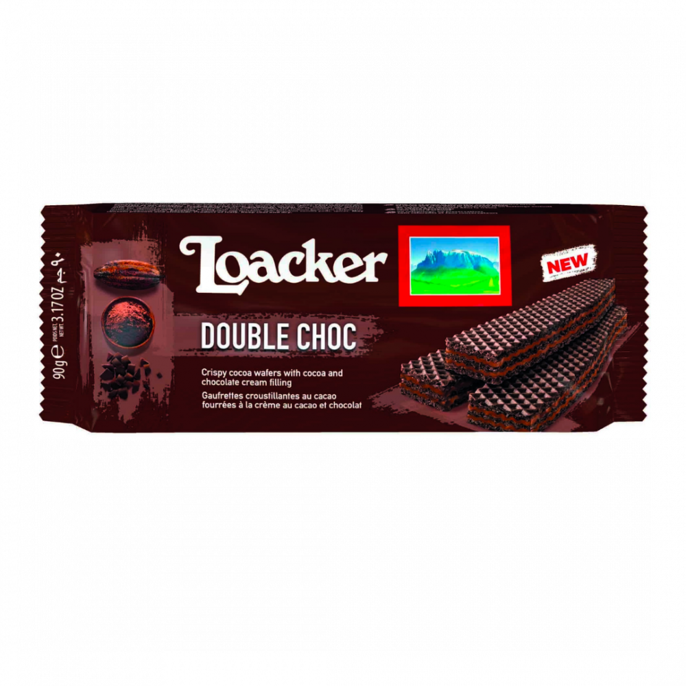 Loacker Classic Double Choc 90gr Cx12