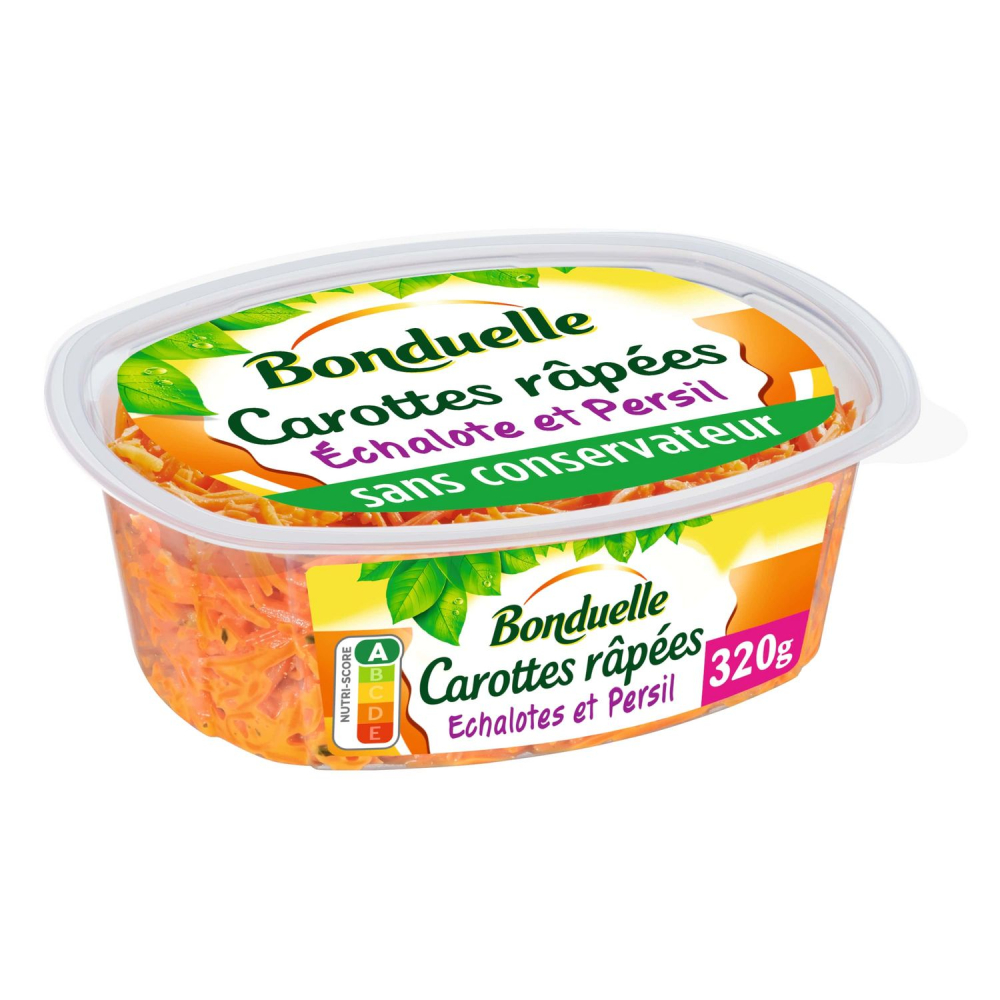 Grated carrots shallot parsley 110g - Bonduelle