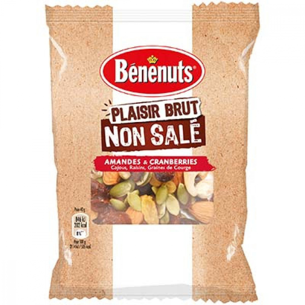 Aperitivo placer crudo 40g - BENENUTS
