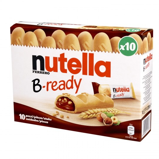 B-ready 饼干 220 克 - NUTELLA