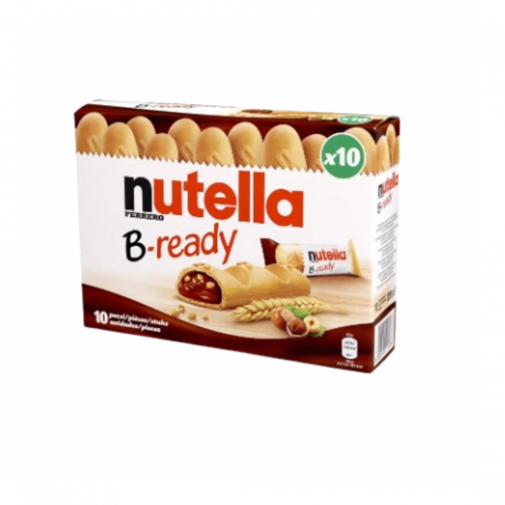 Nutella B-ready T10 Etui De 10 Pieces Cx16