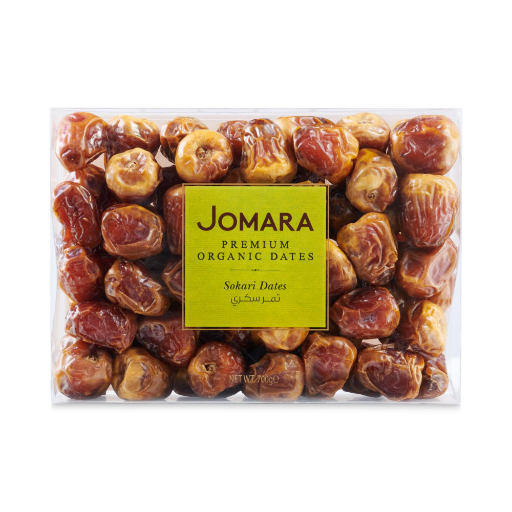 Jomara Organic Sokari Plain Dates Cp 700g