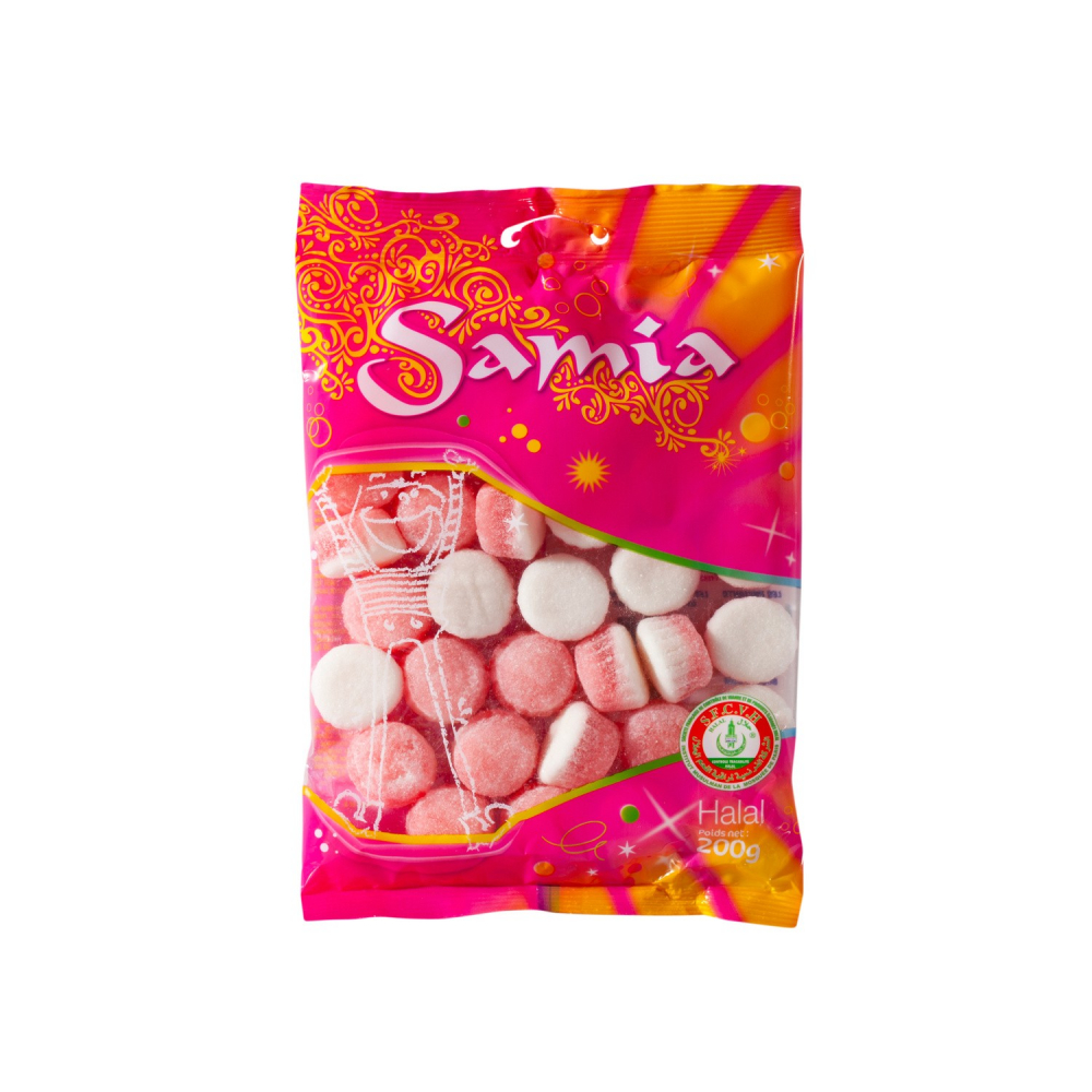 Bonbons Samia Fraise 200g