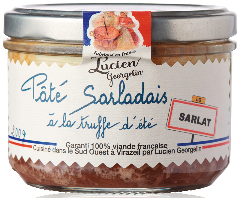 Paté Sarladais al Tartufo EstivoSarlat200g - LUCIEN GEORGELIN