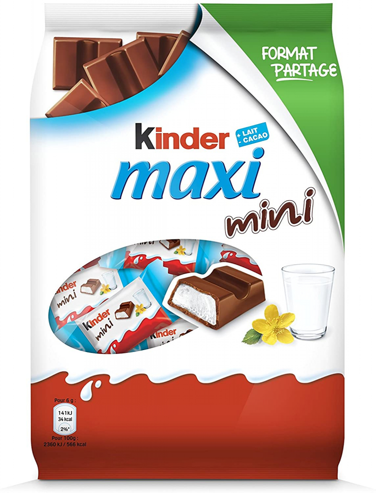 Chocolat Maxi Mini 240g - KINDER