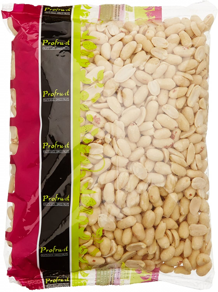 Roasted salted peanuts white 1kg - PROFRUIT