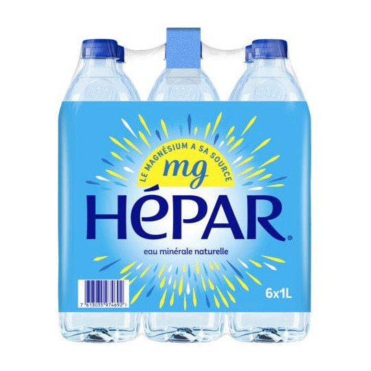 Eau Hepar 6x1l