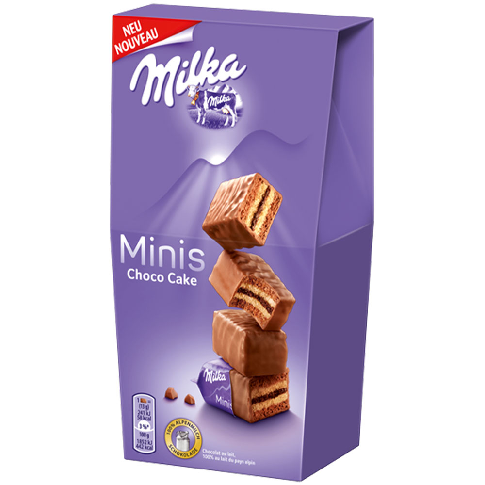 Mini Cake Choco 117g - MILKA