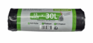 Trash bag with sliding handle 15 bags of 30L 54 x 55 x 5 cm eco-sages - Eco-sacs