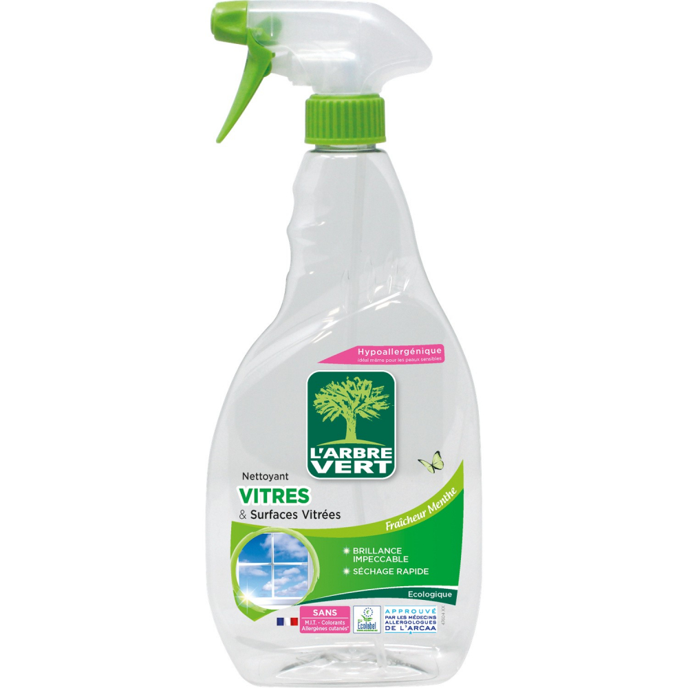 Nettoyant vitres & surfaces vitrés 740ml - L'ARBRE VERT