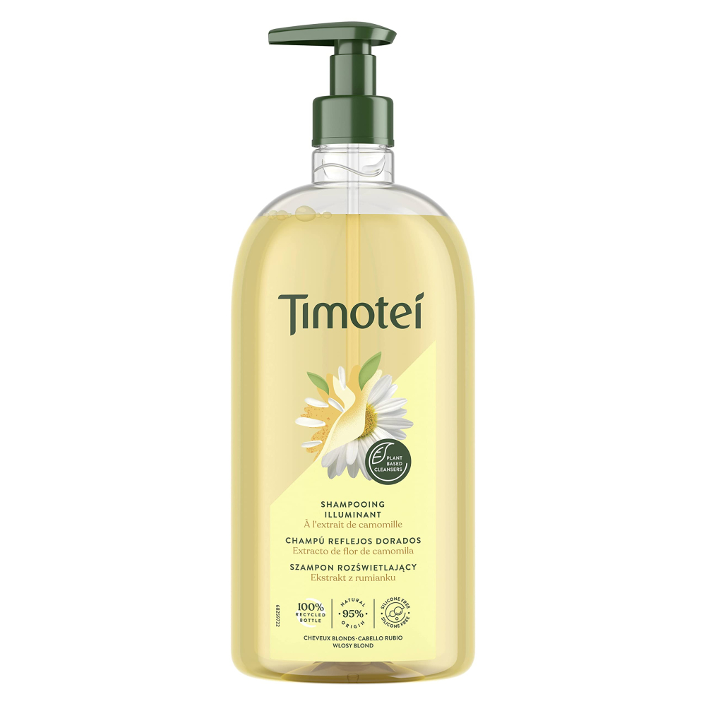 Verhelderende shampoo voor blond haar 750 ml - Timotei