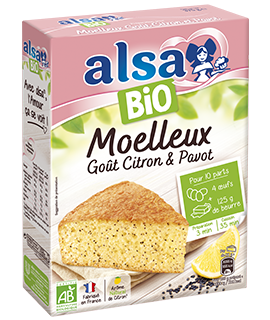 Moelleux Citron Bio 375g - ALSA