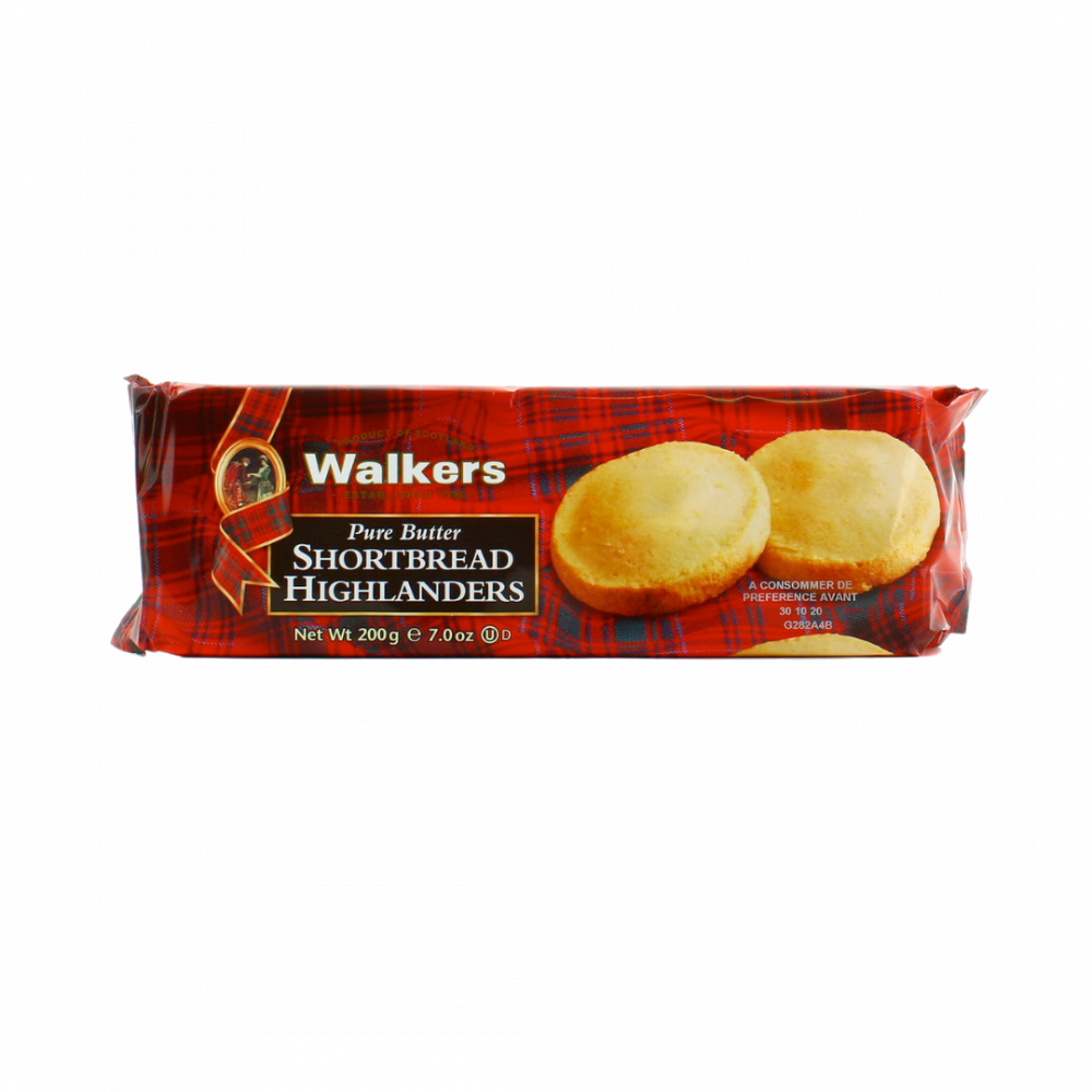 Walkers Shortbread Highlanders Cello 200gr Cx12