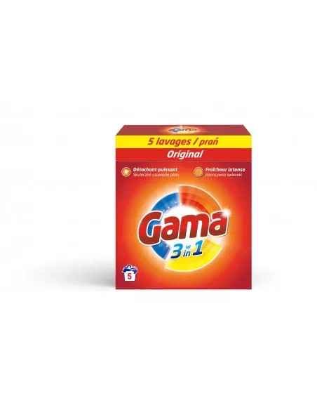 Powder laundry 3 in 1 Original 5 Washes 300g - Gamma
