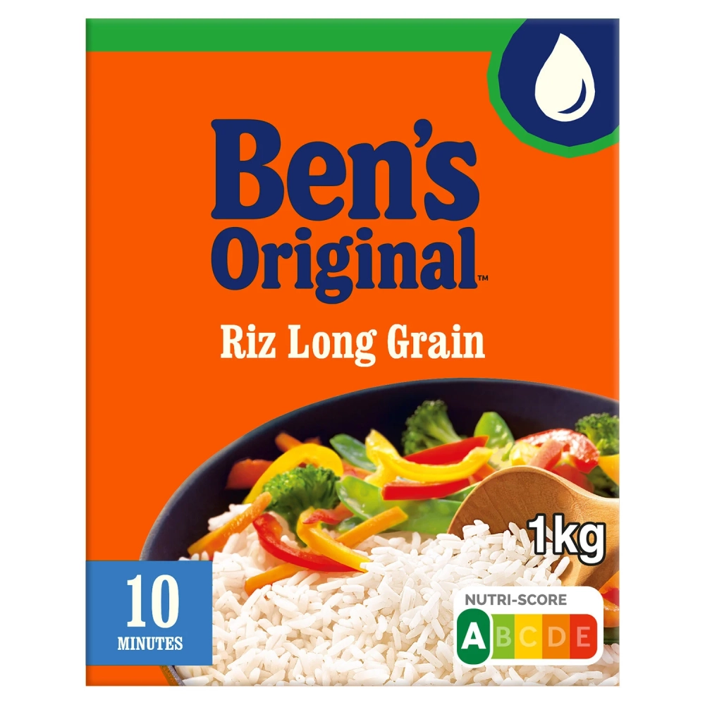 Bens Rice Bulk Lg Grain 10mn 1k