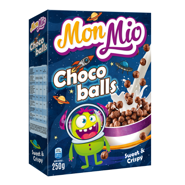 Céréales boules de chocolat 250g - MONMIO