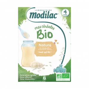 Mes Céréales Bio Nature dès 4 mois 250g - MODILAC