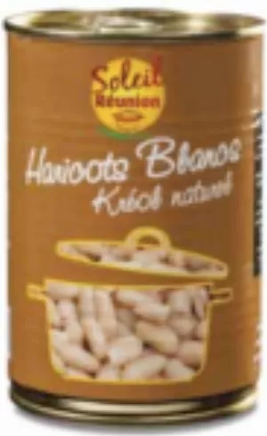 Haricots blancs SOLEIL REUNION (12 x 400 g)