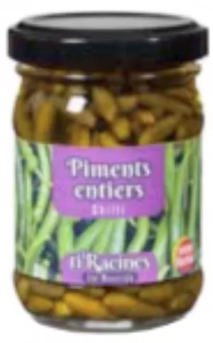 Piments entiers TI'RACINES (24 X 100 g)