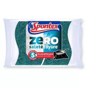 Zero dirt and scratch sponge plus efficase x2 - SPONTEX