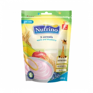 Nutrino With Milk - 3 Grains Apple And Blueberry