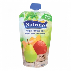Nutrino Fruit Puree Mix - Apple, Pear And Melon