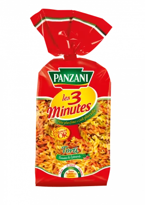 Pâtes Torti Tomates et Epinards 500g - Panzani