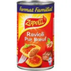 Zapetti Ravioli Boeuf Bte 1,2k