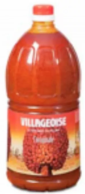 Huile de palme rouge VILLAGEOISE (6 x 2L)