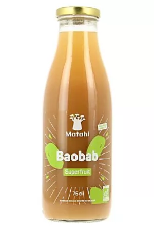 Bio Superfruit Baobab Drink 6x75 Cl - - MATAHI