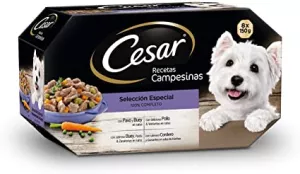 Mini-Filet-Hundepastete in Sauce 8x150g - CÉSAR
