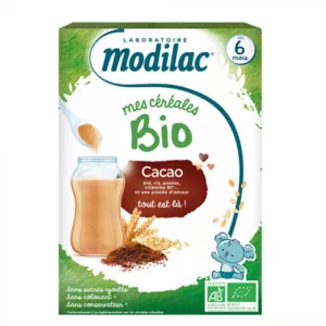 Mes Céréales Cacao Bio 250g dès 6 mois - MODILAC