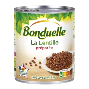 La Lentille Préparée 800g - BONDUELLE