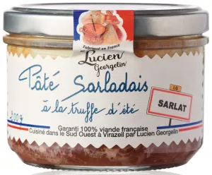 Sarladais Pâté với nấm Truffle mùa hèSarlat200g - LUCIEN GEORGELIN