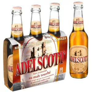 Cerveza de malta whisky, 5°8, 3x33cl - ADELSCOTT