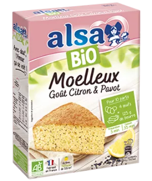Moelleux Citron Bio 375g - ALSA