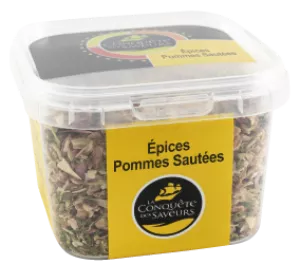 Mélange Épices Pomme Sautée, 80g - LA CONQUÊTE DES SAVEURS